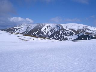 Braeriach from the slopes of Carn Ban Mor.