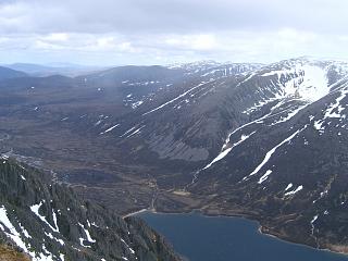 The western slopes of Braeriach from Sgor Gaoith.