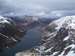 Loch Avon from N end of Carn Etchachan
