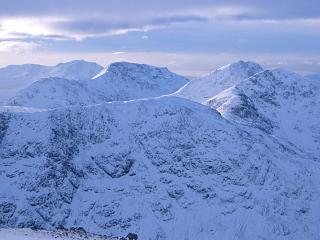 View SW from Stob Coire Sgreamhach.