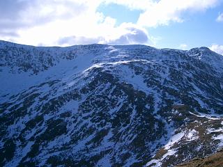 The ridge from Sgurr na Sgine to Faochag