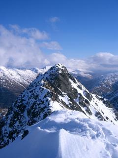Sgurr na Forcan (963m) from its 958m top