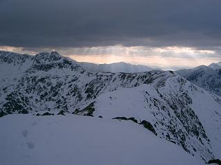 The ridge over to Sgurr na Sgine