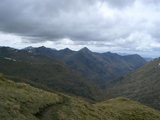 The Five Sisters of Kintail from Ciste Dhubh.