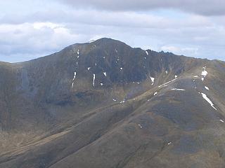 The interesting S ridge of Mullach Fraoch Choire.