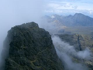 The third top of Sgurr a'Mhadaidh from its summit ridge.