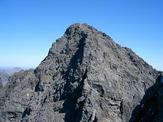 The SW ridge of Sgurr Alasdair.