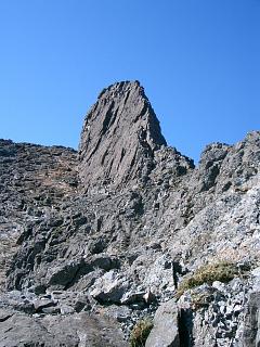 The East ridge of the In Pin.