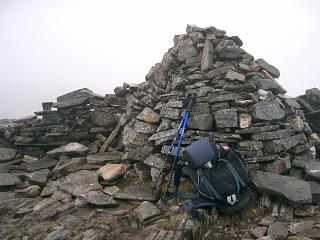 The summit of Beinn na Lap.