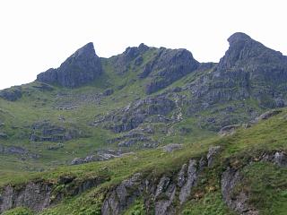 The characteristic shape of The Cobbler.