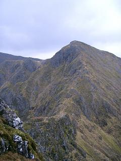 Stob Coire Leith from Aonach Eagach.