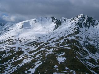 The twin tops of The Saddle and Sgurr na Forcan