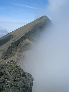 The east ridge of Sgurr Thuilm.