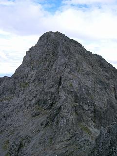 Sgurr Alasdair with Bad Step in foreground