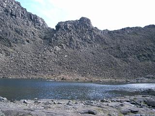 Caisteal a' Garbh-choire from Loch Coir a' Ghrunnda