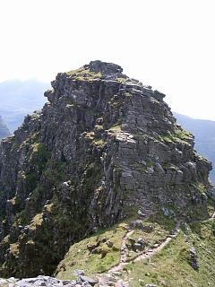 The west face of the first Horn (An t-Sail Bheg)