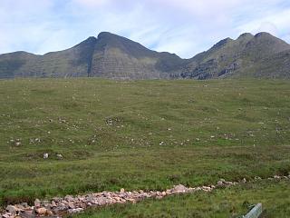 Sgurr Mhor and the Horns of Alligin.