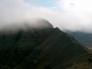 The ridge over to the Triple Buttress from Sail Mhor.